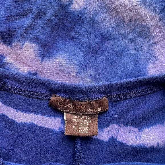 Tie-Dye Maxi Skirt | Solitaire Los Angeles - Picture 5 of 9